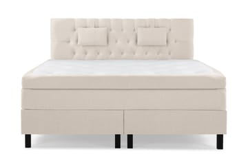 HAPPY Sängpaket 180 Memorymadrass Diamant Beige