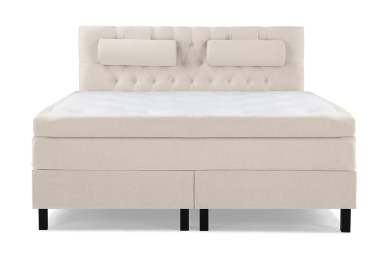 HAPPY Sängpaket 180 Memorymadrass Diamant Beige - Möbler - Sovrum - Sängar - Komplett Sängpaket