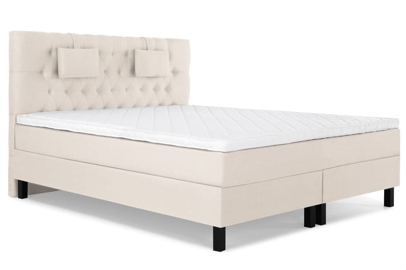 HAPPY Sängpaket 180 Skum Diamant Beige - Möbler - Sovrum - Sängar - Komplett Sängpaket
