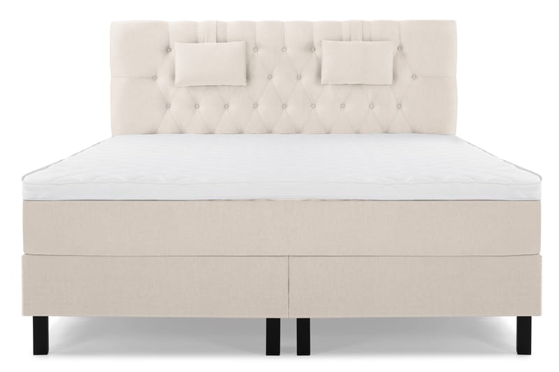 HAPPY Sängpaket 180 Skum Diamant Beige - Möbler - Sovrum - Sängar - Komplett Sängpaket