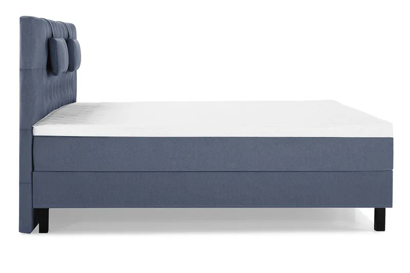 HAPPY Sängpaket 180 Skum Diamant Mörkblå - Möbler - Sovrum - Sängar - Kontinentalsängar