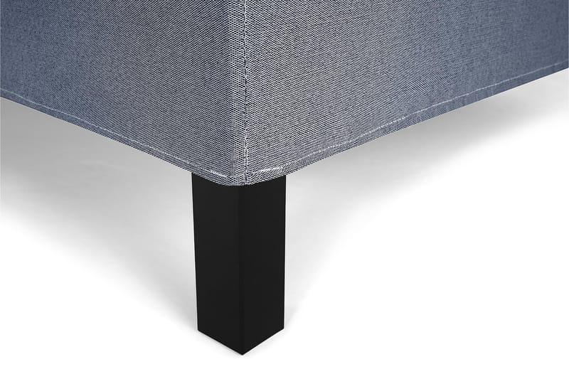 HAPPY Sängpaket 180 Polyeter Slät Mörkblå - Möbler - Sovrum - Sängar - Kontinentalsängar