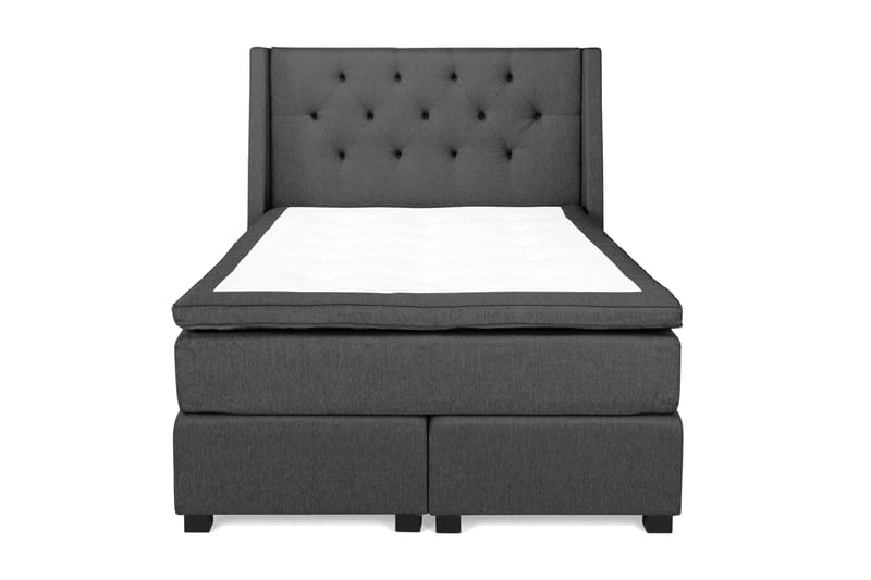 Imperia Komplett Komplett Sängpaket 140x200 cm, Mörkgrå