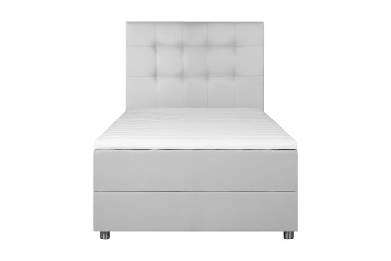 JOLLY Sängpaket Förvaringssäng 120x200 cm Ljusgrå - Ljusgrå - Komplett Sängpaket - Sängar med förvaring