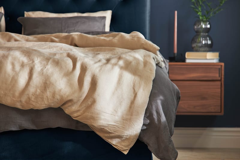 JOLLY PLUSS Sängpaket Kontinentalsäng 180x200 cm Mörkblå - Mörkblå - Möbler - Sovrum - Sängar - Komplett Sängpaket