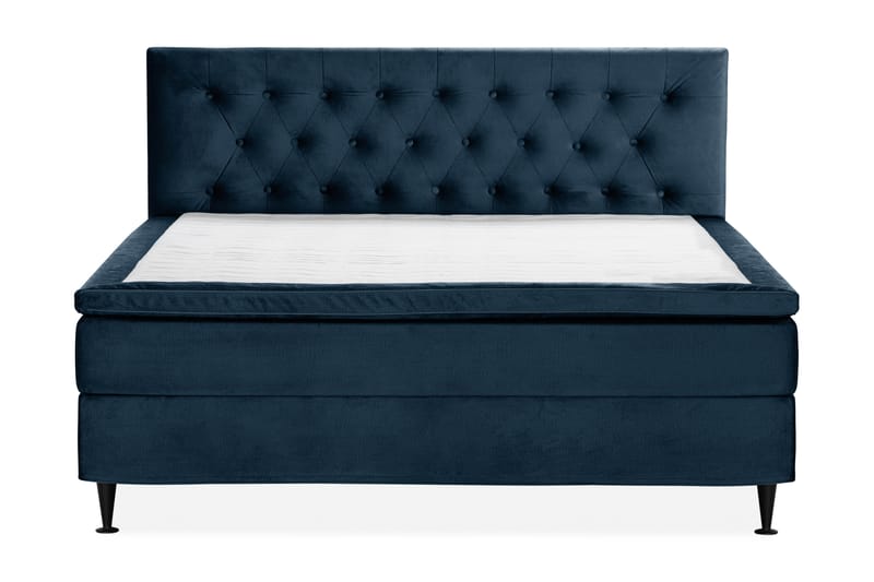 JOLLY PLUSS Sängpaket Kontinentalsäng 180x200 cm Mörkblå - Mörkblå - Möbler - Sovrum - Sängar - Komplett Sängpaket