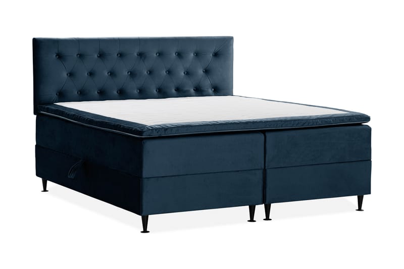 JOLLY PLUSS Sängpaket Förvaringssäng180x200 cm Mörkblå - Mörkblå - Komplett Sängpaket - Sängar med förvaring