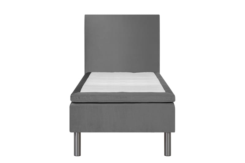 JOLLY PLUSS Sängpaket Ramsäng 90x200 cm Grå - Grå - Möbler - Sovrum - Sängar - Komplett Sängpaket