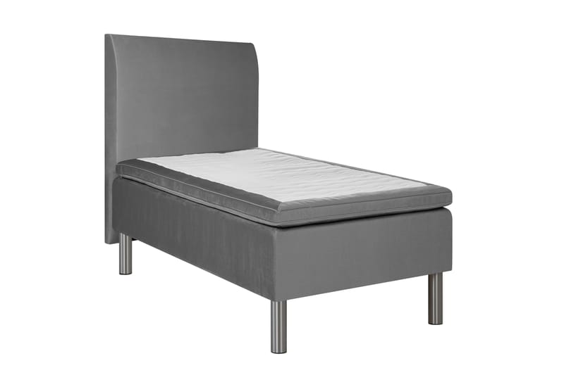 JOLLY PLUSS Sängpaket Ramsäng 90x200 cm Grå - Grå - Möbler - Sovrum - Sängar - Komplett Sängpaket