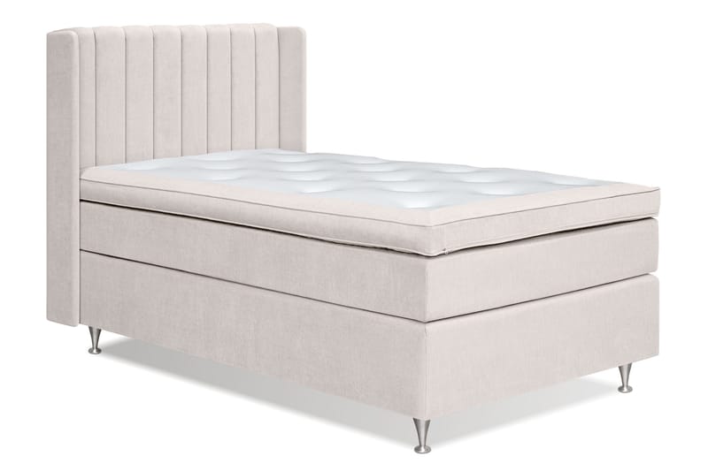 Joluma Sängpaket Fast 105x200 cm - (+Fler val) 105x200 cm Ljusbeige - Möbler - Sovrum - Sängar - Kontinentalsängar