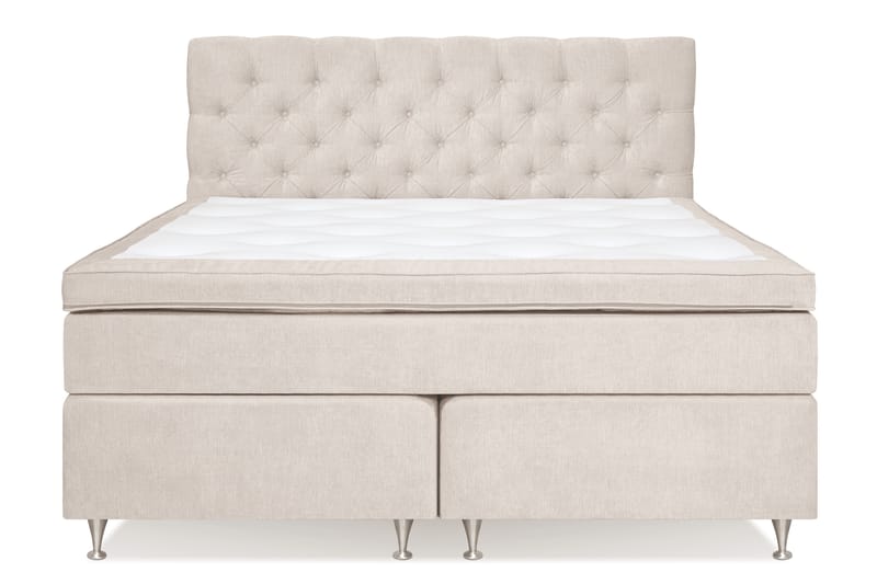 Joluma Sängpaket Fast/Medium 180x200 cm - (+Fler val) 180x200 cm Ljusbeige - Möbler - Sovrum - Sängar - Kontinentalsängar