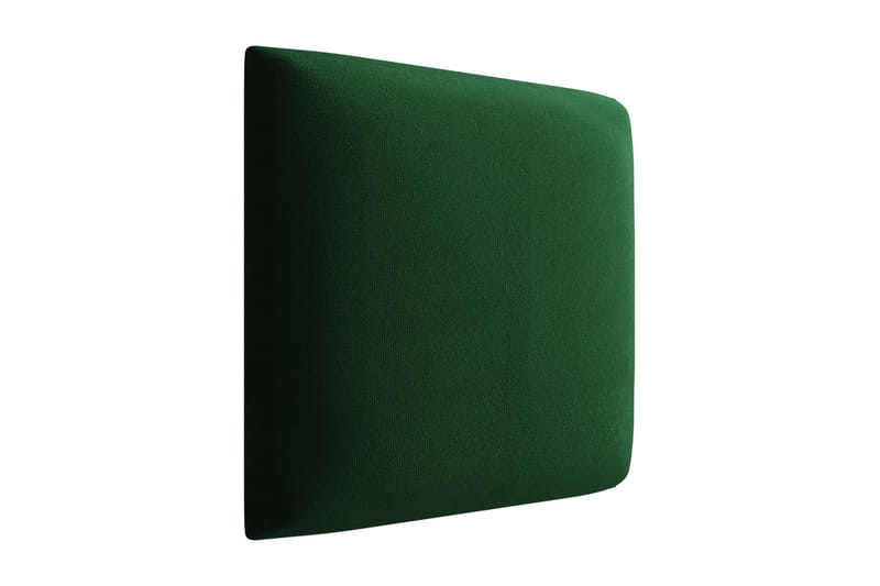 KERANZA Kontinentalsäng 120x200 cm+Panel 30 cm Grön - Komplett Sängpaket