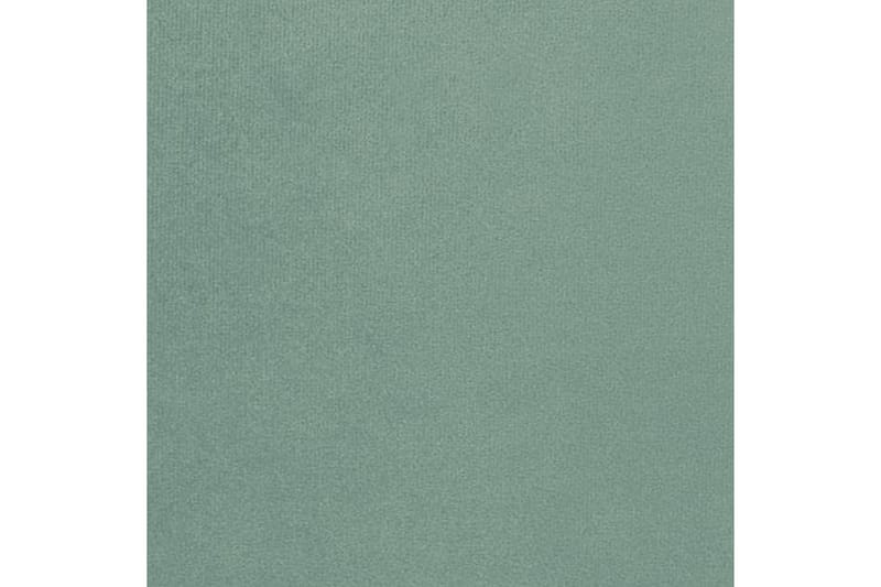 KERANZA Kontinentalsäng 120x200 cm+Panel 40 cm Grön - Komplett Sängpaket