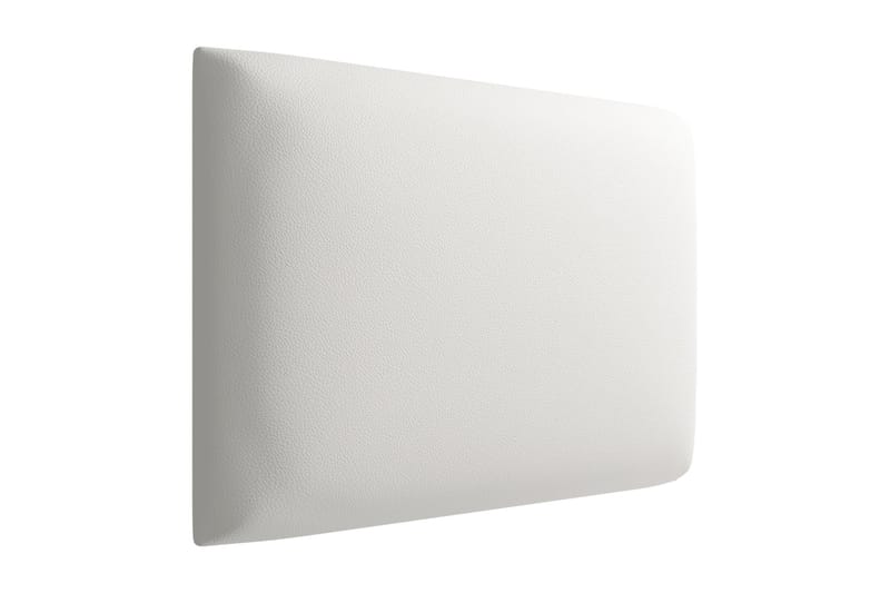 KERANZA Kontinentalsäng 120x200 cm+Panel 40 cm Vit - Komplett Sängpaket