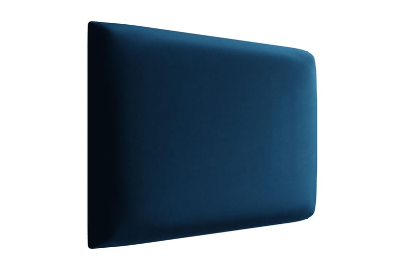 KERANZA Kontinentalsäng 140x200 cm+Panel 40 cm Blå - Komplett Sängpaket