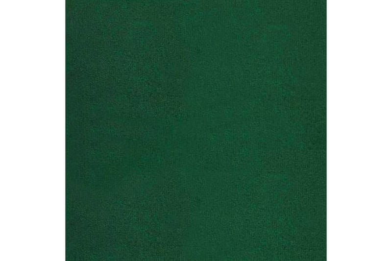 KERANZA Kontinentalsäng 140x200 cm+Panel 40 cm Grön - Komplett Sängpaket