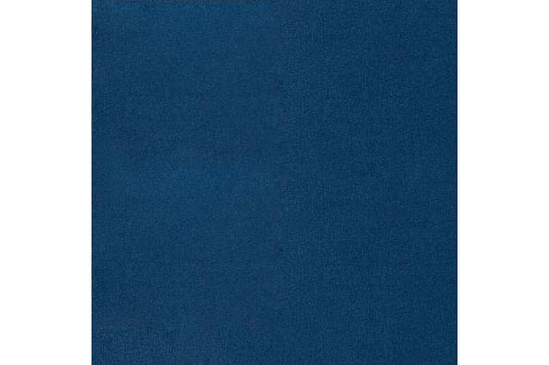 KERANZA Kontinentalsäng 140x200 cm+Panel 60 cm Blå - Komplett Sängpaket