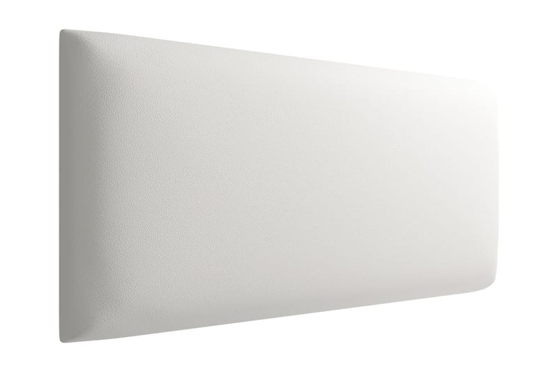 KERANZA Kontinentalsäng 140x200 cm+Panel 60 cm Vit - Komplett Sängpaket