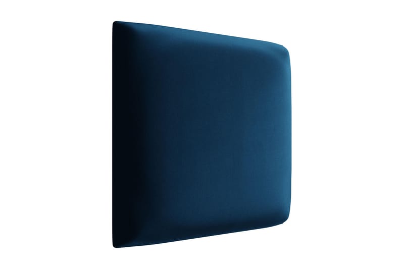 KERANZA Kontinentalsäng 160x200 cm+Panel 30 cm Blå - Komplett Sängpaket