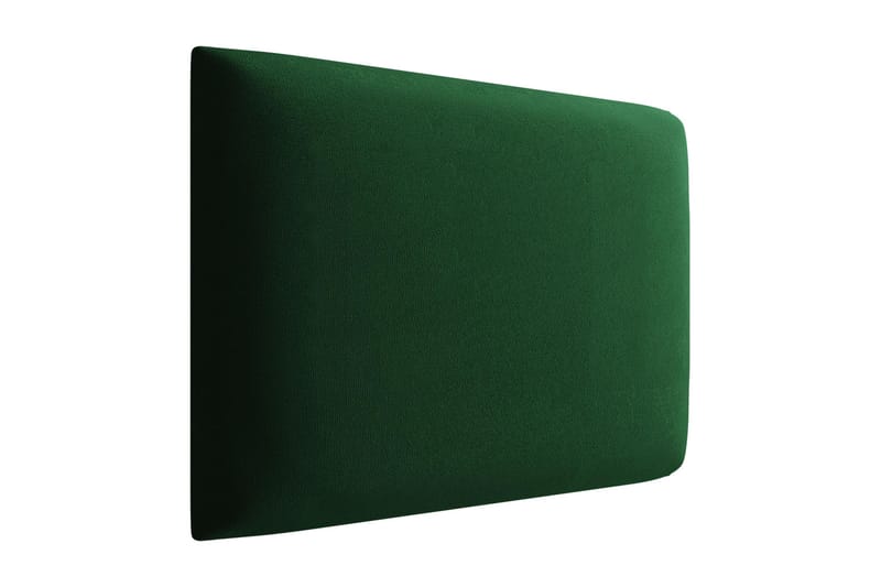 KERANZA Kontinentalsäng 180x200 cm+Panel 40 cm Grön - Komplett Sängpaket