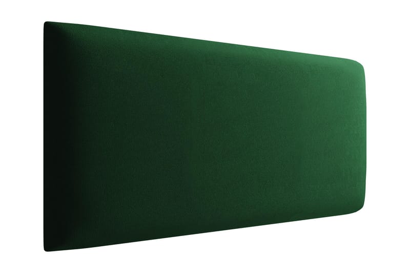 KERANZA Kontinentalsäng 180x200 cm+Panel 60 cm Grön - Komplett Sängpaket