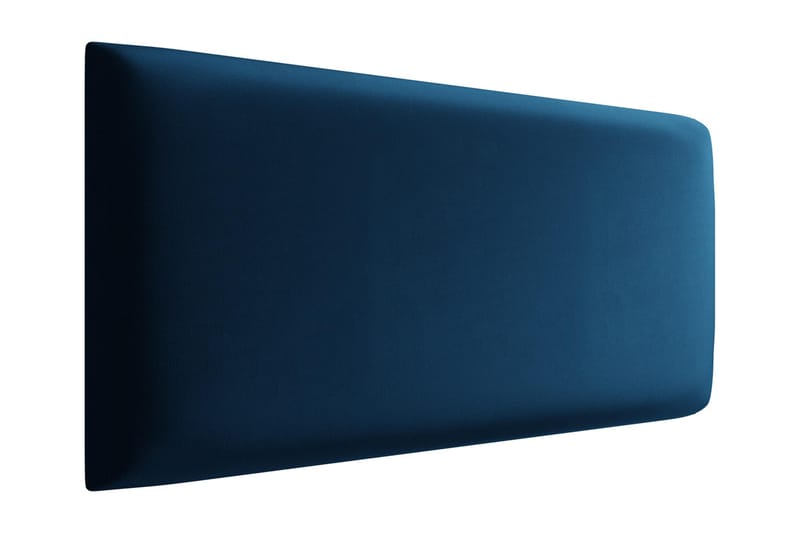 KERANZA Kontinentalsäng 80x200 cm+Panel 60 cm Blå - Komplett Sängpaket