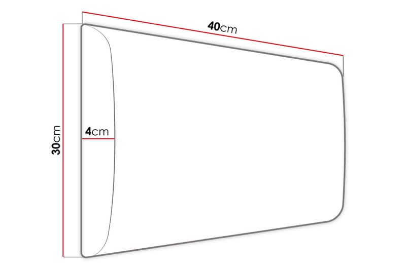 KERANZA Kontinentalsäng 90x200 cm+Panel 40 cm Grå - Möbler - Sovrum - Sängar - Komplett Sängpaket