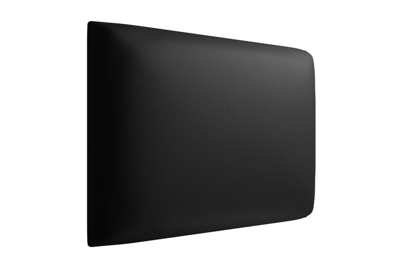KERANZA Kontinentalsäng 90x200 cm+Panel 40 cm Svart - Möbler - Sovrum - Sängar - Komplett Sängpaket
