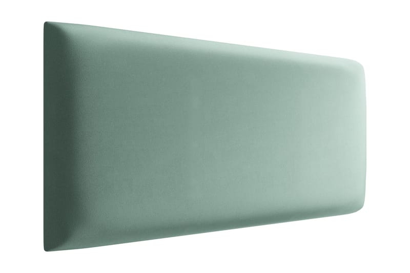 KERANZA Kontinentalsäng 90x200 cm+Panel 60 cm Grön - Komplett Sängpaket