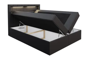 Kontinentalsäng 200x200 cm - Vit - Möbler - Sovrum - Sängar - Komplett Sängpaket