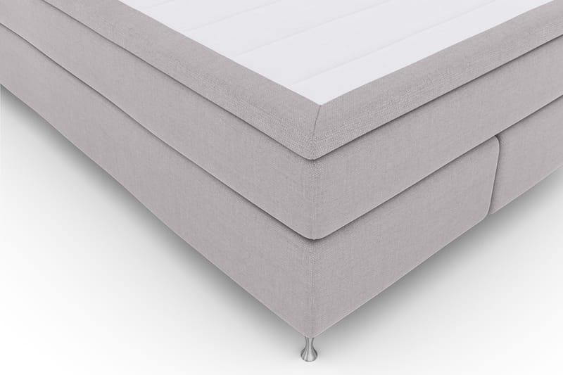 LEXI No 4 Sängpaket 140 Fast - Ljusgrå/Silver - Möbler - Sovrum - Sängar - Komplett Sängpaket