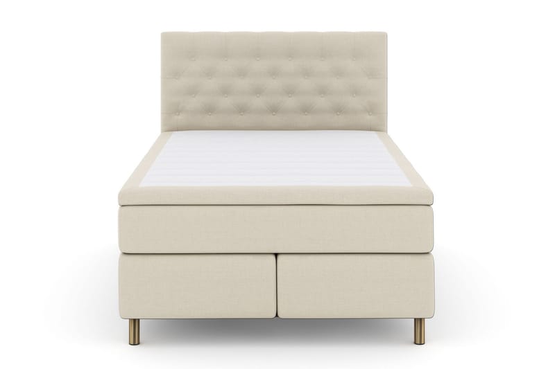 LEXI No 5 Sängpaket 140 Fast Latex - Beige/Koppar - Möbler - Sovrum - Sängar - Komplett Sängpaket