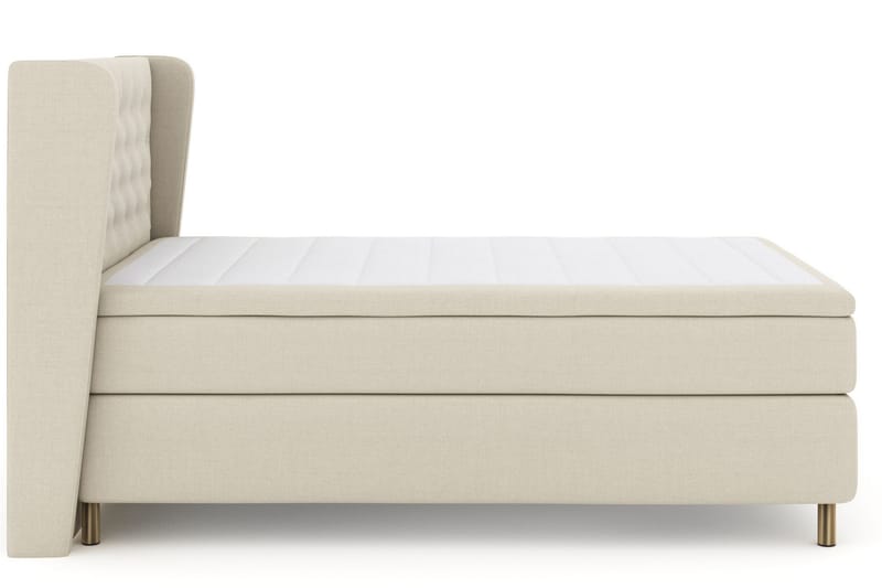 LEXI No 5 Sängpaket 140 Fast Latex - Beige/Koppar - Möbler - Sovrum - Sängar - Komplett Sängpaket