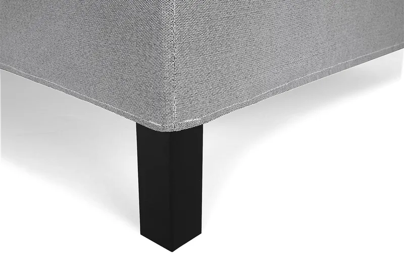 Lucky 140 Kontinentalsäng Mellangrå - Möbler - Sovrum - Sängar - Kontinentalsängar