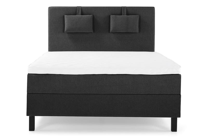 Lucky 140 Kontinentalsäng Svart/Grå - Möbler - Sovrum - Sängar - Kontinentalsängar
