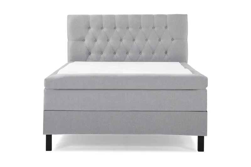 Lucky 140 Kontinentalsängspaket Grå - Möbler - Sovrum - Sängar - Kontinentalsängar