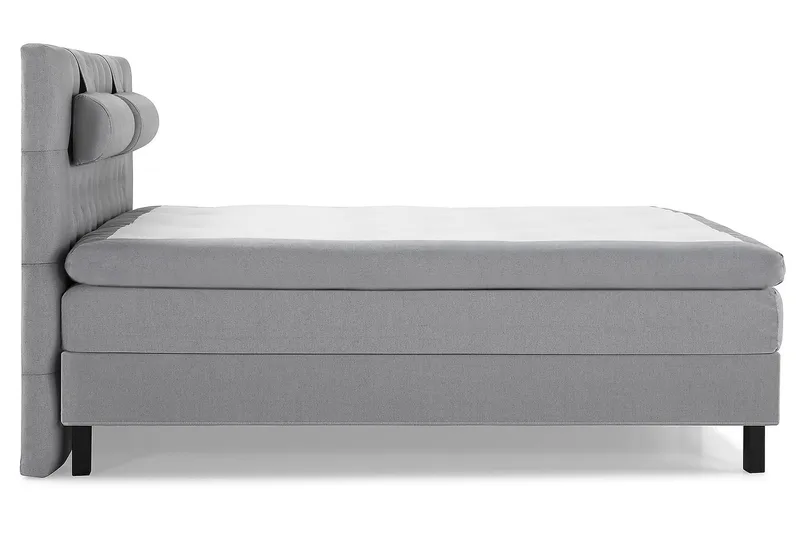 Lucky 160 Kontinentalsäng Mellangrå - Möbler - Sovrum - Sängar - Kontinentalsängar
