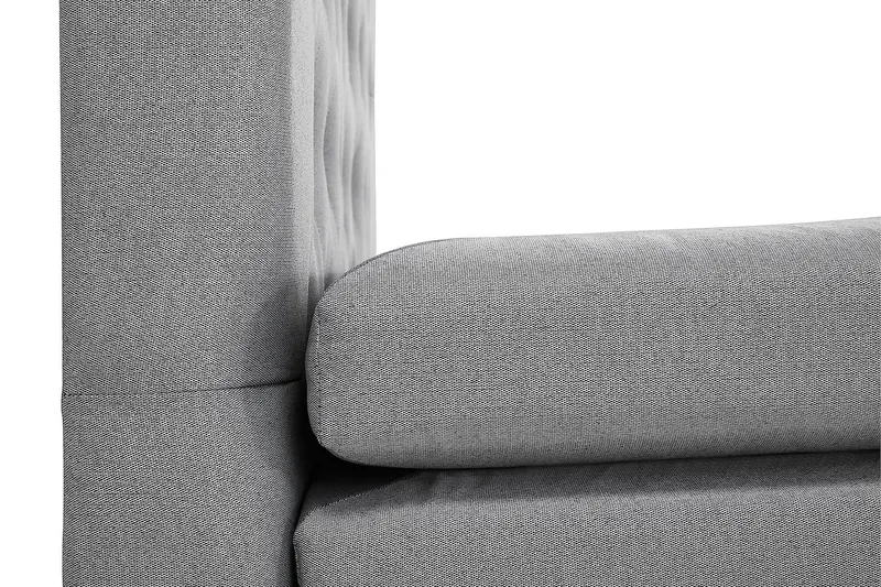 Lucky 160 Kontinentalsäng Mellangrå - Möbler - Sovrum - Sängar - Kontinentalsängar