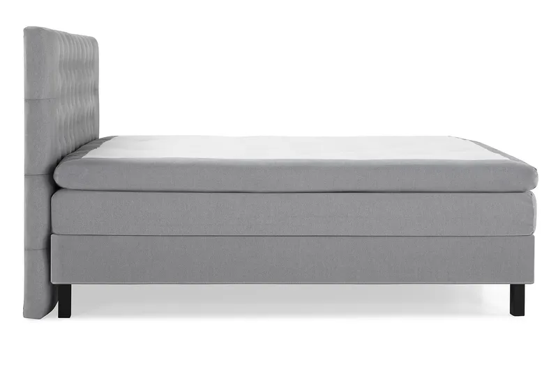 Lucky 160 Kontinentalsängspaket Grå - Möbler - Sovrum - Sängar - Kontinentalsängar