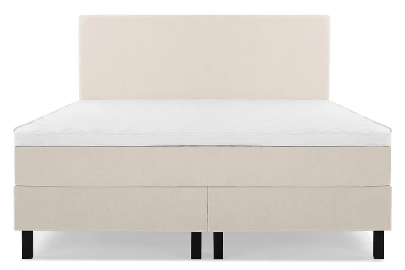 Lucky 180 Kontinentalsäng Beige - Möbler - Sovrum - Sängar - Kontinentalsängar