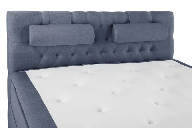 Lucky 180 Kontinentalsängspaket Mörkblå - Möbler - Sovrum - Sängar - Kontinentalsängar