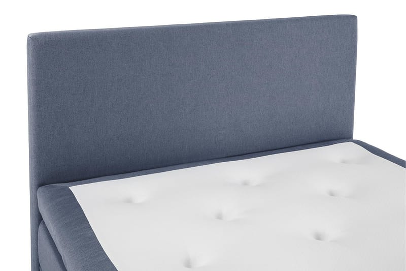 Lucky Komplett Sängpaket 120x200 Latex Slät Sänggavel  Mö - Mörkblå - Möbler - Sovrum - Sängar - Kontinentalsängar