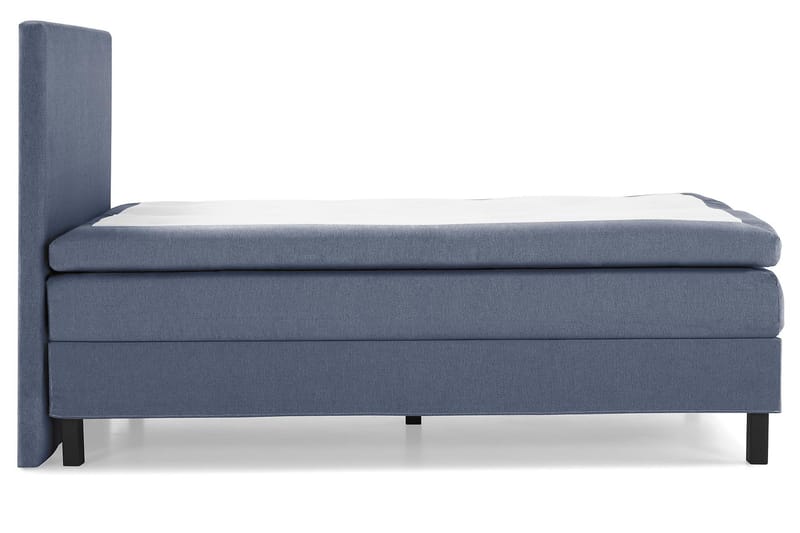 Lucky Komplett Sängpaket 120x200 Latex Slät Sänggavel  Mö - Mörkblå - Möbler - Sovrum - Sängar - Kontinentalsängar