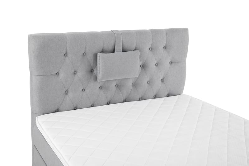 Lucky Komplett Sängpaket 120x200 Skum Diamant - Nackkudde Liten Mellangrå - Möbler - Sovrum - Sängar - Kontinentalsängar