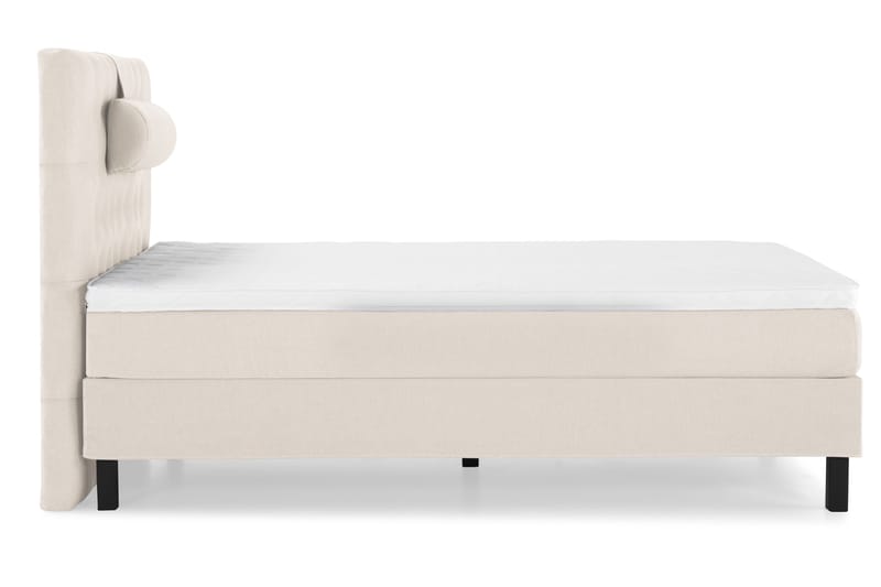 Lucky Komplett Sängpaket 120x200 Skum Diamant Sänggavel - Nackkudde Stor Beige - Möbler - Sovrum - Sängar - Kontinentalsängar