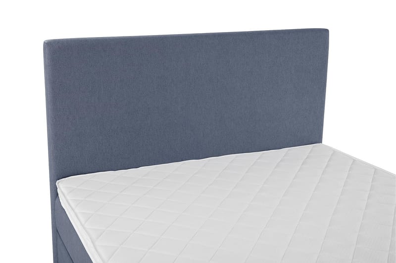 Lucky Komplett Sängpaket 120x200 Skum Slät Sänggavel  Mör - Mörkblå - Möbler - Sovrum - Sängar - Kontinentalsängar