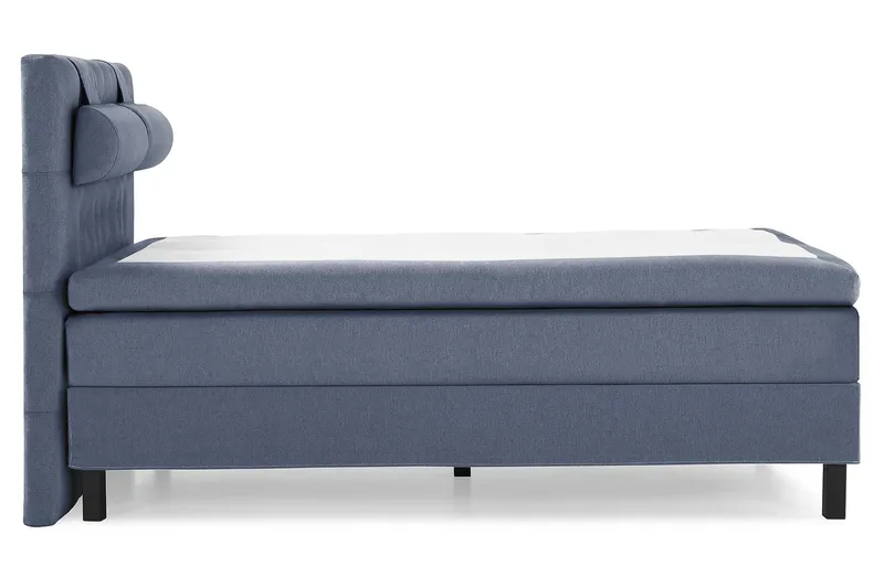 Lucky Komplett Sängpaket 140x200 Polyeter Diamant - Nackkudde Stor Mörkblå - Möbler - Sovrum - Sängar - Kontinentalsängar