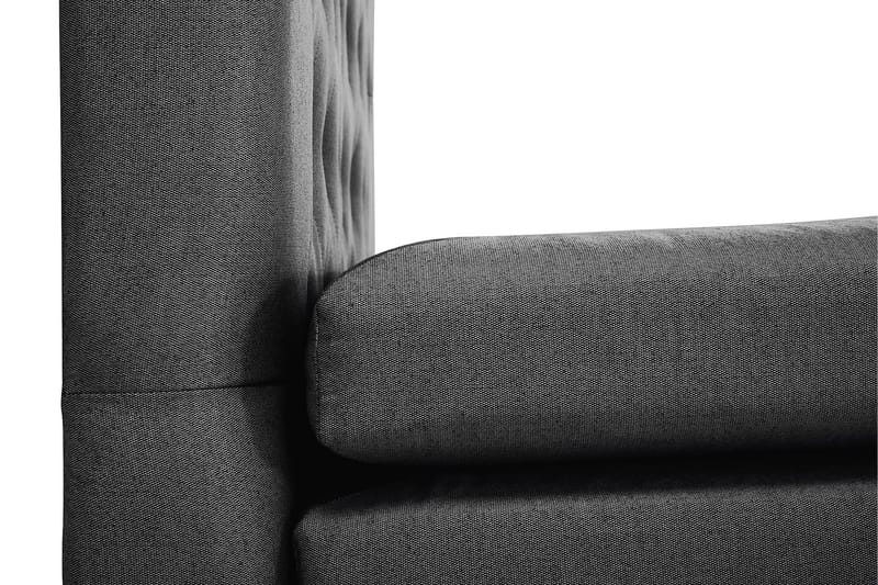 Lucky Komplett Sängpaket 160x200 Memory Diamant - Svart/Grå - Möbler - Sovrum - Sängar - Kontinentalsängar