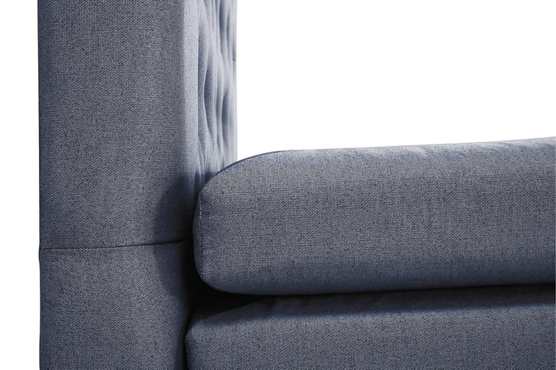 Lucky Komplett Sängpaket 160x200 Polyeter Diamant - Mörkblå - Möbler - Sovrum - Sängar - Kontinentalsängar