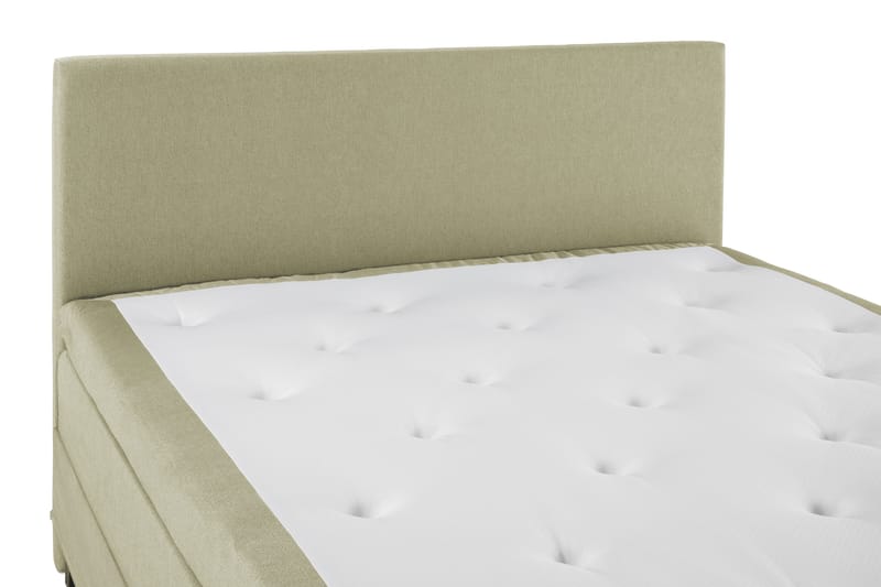 Lucky Komplett Sängpaket 180x200 Memory Slät Sänggavel - Grön - Möbler - Sovrum - Sängar - Kontinentalsängar